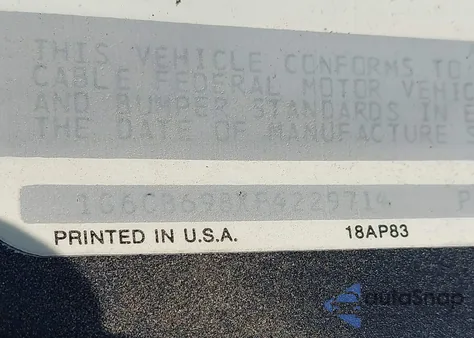 1985 Cadillac Fleetwood from USA, damaged, VIN 1G6CB698XF4229714